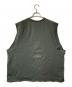 ANCELLM (アンセルム) SLEEVELESS AGING T-SHIRT グリーン サイズ:2：11000円