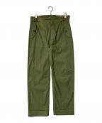 OUTILウティ）の古着「pantalon toucy ミリタリーパンツ」｜カーキ