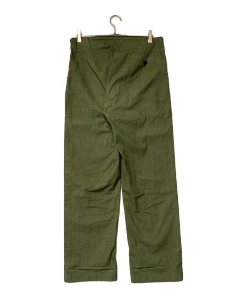 OUTIL（ウティ）OUTIL (ウティ) pantalon toucy ミリタリーパンツ カーキ サイズ:2の古着・服飾アイテム