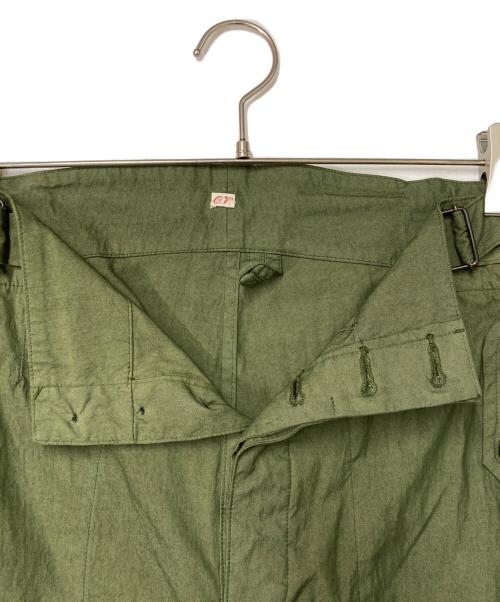 OUTIL（ウティ）OUTIL (ウティ) pantalon toucy ミリタリーパンツ カーキ サイズ:2の古着・服飾アイテム