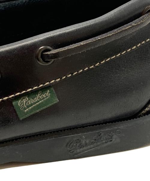 PARABOOT（パラブーツ）PARABOOT (パラブーツ) BARTH デッキシューズ ブラック サイズ:7 1/2の古着・服飾アイテム