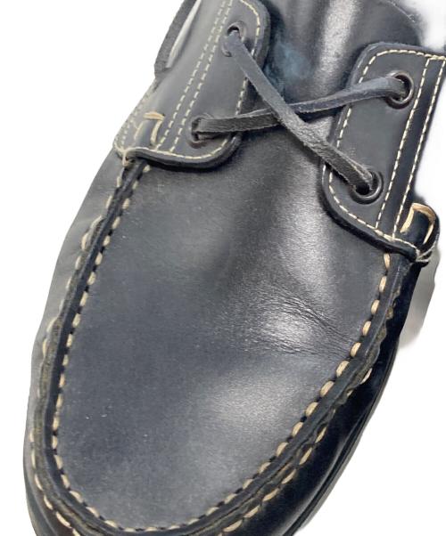 PARABOOT（パラブーツ）PARABOOT (パラブーツ) BARTH デッキシューズ ブラック サイズ:7 1/2の古着・服飾アイテム