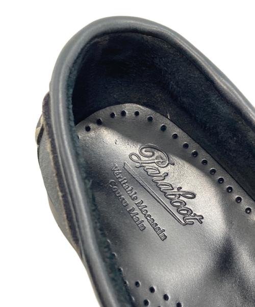 PARABOOT（パラブーツ）PARABOOT (パラブーツ) BARTH デッキシューズ ブラック サイズ:7 1/2の古着・服飾アイテム