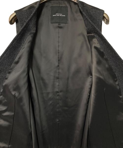 green label relaxing（グリーンレーベルリラクシング）green label relaxing (グリーンレーベルリラクシング) ホームスパン 3ピーススーツ グレー サイズ:L/XLの古着・服飾アイテム