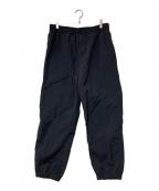 The Ennoy Professionalザ エンノイ プロフェッショナル）の古着「ロゴ刺繍 ナイロンパンツ」｜ブラック