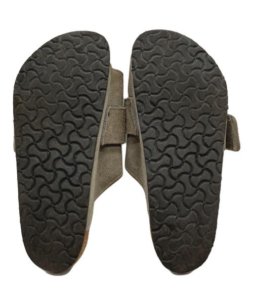 BIRKENSTOCK（ビルケンシュトック）BIRKENSTOCK (ビルケンシュトック) KYOTO Shearling サンダル グレー サイズ:44の古着・服飾アイテム