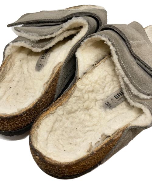 BIRKENSTOCK（ビルケンシュトック）BIRKENSTOCK (ビルケンシュトック) KYOTO Shearling サンダル グレー サイズ:44の古着・服飾アイテム