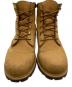 中古・古着 Timberland (ティンバーランド) 6インチ レースアップ ウォータープルーフ ブーツ ベージュ サイズ:US9 / UK8.5 / 27cm：11000円
