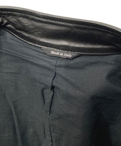 Maison Martin Margiela 14（メゾンマルタンマルジェラ 14）Maison Martin Margiela 14 (メゾンマルタンマルジェラ 14) 09AW 八の字 ライダースジャケット ブラック サイズ:44の古着・服飾アイテム