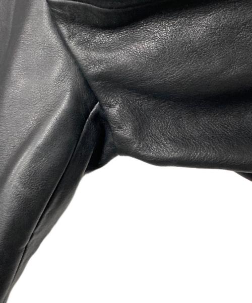 Maison Martin Margiela 14（メゾンマルタンマルジェラ 14）Maison Martin Margiela 14 (メゾンマルタンマルジェラ 14) 09AW 八の字 ライダースジャケット ブラック サイズ:44の古着・服飾アイテム