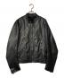 Maison Martin Margiela 14（メゾンマルタンマルジェラ 14）の古着「09AW 八の字 ライダースジャケット」｜ブラック