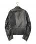 Maison Martin Margiela 14 (メゾンマルタンマルジェラ 14) 09AW 八の字 ライダースジャケット ブラック サイズ:44：250000円