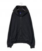 yeezy gapイージーギャップ）の古着「スウェットジップパーカー」｜ブラック