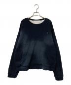 JOURNAL STANDARD TRISECT2ジャーナルスタンダートトライセクトツー）の古着「バックサーマル ダメージスウェット」｜ブラック