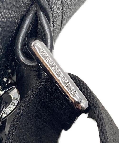 MICHAEL KORS（マイケル・コース）MICHAEL KORS (マイケル・コース) ショルダーバッグ ブラック×グレーの古着・服飾アイテム