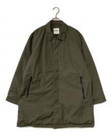 NANGA（ナンガ）の古着「ダウンステンカラーコート」｜オリーブ