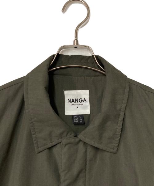 NANGA（ナンガ）NANGA (ナンガ) ダウンステンカラーコート オリーブ サイズ:Lの古着・服飾アイテム
