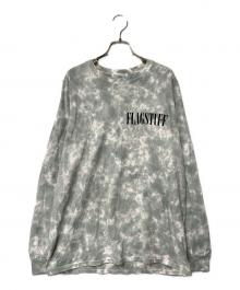 flagstuff（フラグスタフ）の古着「"fade away" L/S Tee」｜グレー