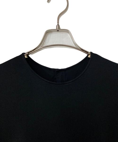 R By RITA TAKAHASHI（アール バイ リタ タカハシ）R By RITA TAKAHASHI (アール バイ リタ タカハシ) プレミアムコットンジャージー ティアードワンピース ブラック サイズ:38の古着・服飾アイテム