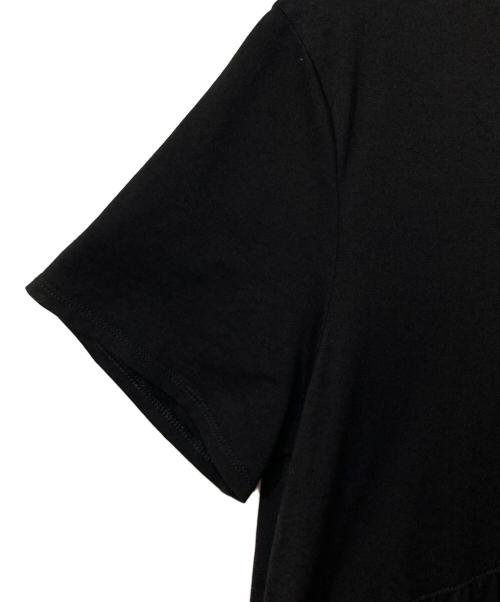 R By RITA TAKAHASHI（アール バイ リタ タカハシ）R By RITA TAKAHASHI (アール バイ リタ タカハシ) プレミアムコットンジャージー ティアードワンピース ブラック サイズ:38の古着・服飾アイテム