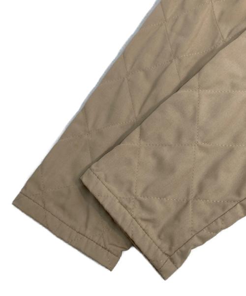 LAVENHAM（ラベンハム）LAVENHAM (ラベンハム) フーデッドキルティングジャケット ベージュ サイズ:36の古着・服飾アイテム