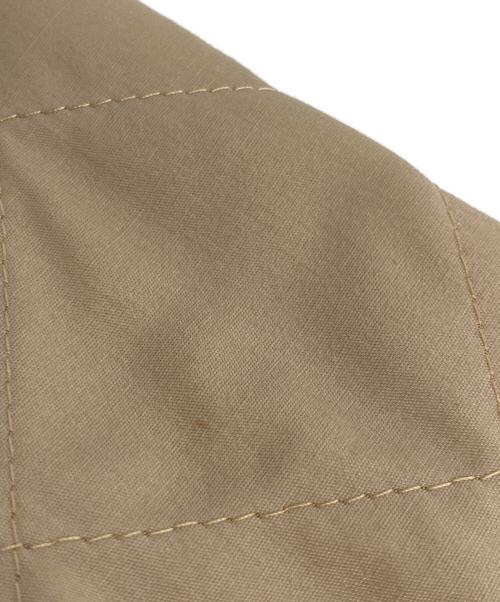 LAVENHAM（ラベンハム）LAVENHAM (ラベンハム) フーデッドキルティングジャケット ベージュ サイズ:36の古着・服飾アイテム