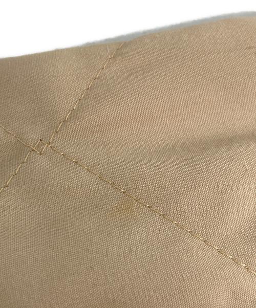 LAVENHAM（ラベンハム）LAVENHAM (ラベンハム) フーデッドキルティングジャケット ベージュ サイズ:36の古着・服飾アイテム