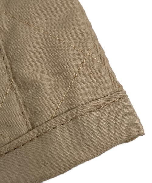 LAVENHAM（ラベンハム）LAVENHAM (ラベンハム) フーデッドキルティングジャケット ベージュ サイズ:36の古着・服飾アイテム