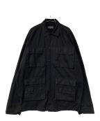 BALENCIAGAバレンシアガ）の古着「Military Shirts Jacket」｜ブラック