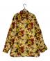 JUNIOR GAULTIER (ジュニアゴルチエ) 花柄シアーシャツ イエロー×レッド サイズ:48：7000円