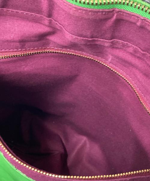 Vivienne Westwood（ヴィヴィアンウエストウッド）Vivienne Westwood (ヴィヴィアンウエストウッド) 総柄トートバッグ グリーン×ブラックの古着・服飾アイテム