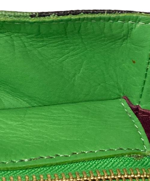 Vivienne Westwood（ヴィヴィアンウエストウッド）Vivienne Westwood (ヴィヴィアンウエストウッド) 総柄トートバッグ グリーン×ブラックの古着・服飾アイテム