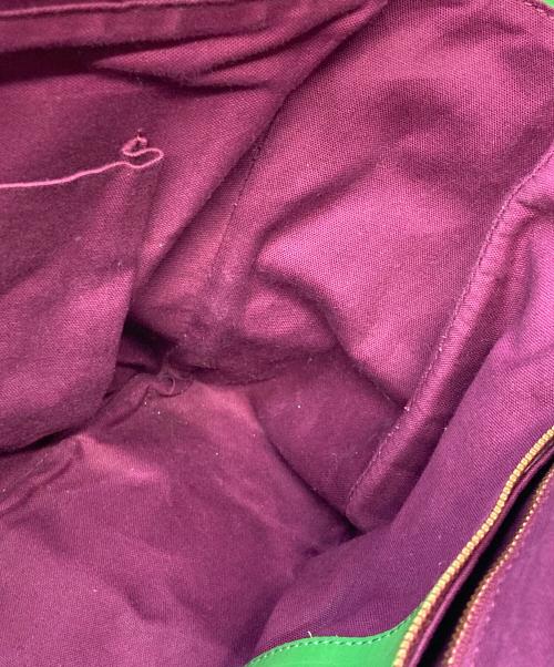 Vivienne Westwood（ヴィヴィアンウエストウッド）Vivienne Westwood (ヴィヴィアンウエストウッド) 総柄トートバッグ グリーン×ブラックの古着・服飾アイテム