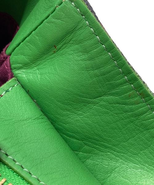 Vivienne Westwood（ヴィヴィアンウエストウッド）Vivienne Westwood (ヴィヴィアンウエストウッド) 総柄トートバッグ グリーン×ブラックの古着・服飾アイテム