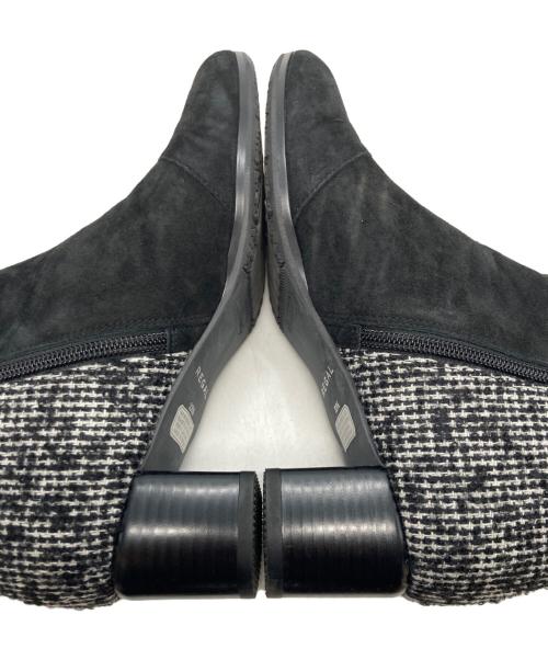 REGAL（リーガル）REGAL (リーガル) ヒールブーツ ブラック サイズ:23 1/2の古着・服飾アイテム