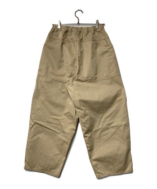 D.M.G（ディーエムジー）D.M.G (ディーエムジー) ドミンゴ ボリュームチノパンツ ベージュ サイズ:Mの古着・服飾アイテム