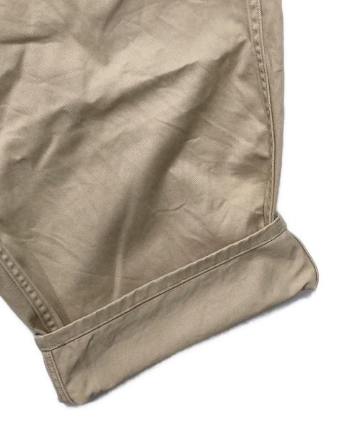 D.M.G（ディーエムジー）D.M.G (ディーエムジー) ドミンゴ ボリュームチノパンツ ベージュ サイズ:Mの古着・服飾アイテム