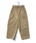 D.M.G（ディーエムジー）の古着「ドミンゴ ボリュームチノパンツ」｜ベージュ