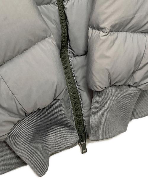 PEUTEREY（ピューテリー）PEUTEREY (ピューテリー) ラビットファーダウンジャケット グレー サイズ:42の古着・服飾アイテム