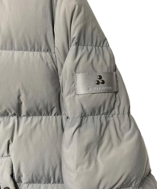 PEUTEREY（ピューテリー）PEUTEREY (ピューテリー) ラビットファーダウンジャケット グレー サイズ:42の古着・服飾アイテム