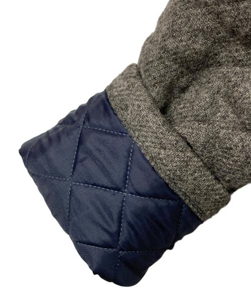 MACKINTOSH（マッキントッシュ）MACKINTOSH (マッキントッシュ) ウールキルティングスタンドカラージャケット グレー サイズ:36の古着・服飾アイテム