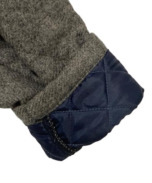 MACKINTOSH（マッキントッシュ）MACKINTOSH (マッキントッシュ) ウールキルティングスタンドカラージャケット グレー サイズ:36の古着・服飾アイテム