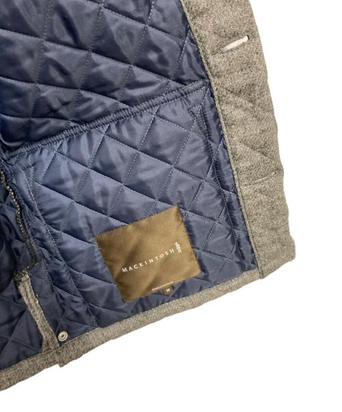 MACKINTOSH（マッキントッシュ）MACKINTOSH (マッキントッシュ) ウールキルティングスタンドカラージャケット グレー サイズ:36の古着・服飾アイテム