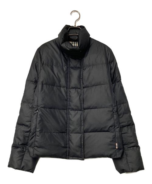 BURBERRY LONDON（バーバリーロンドン）BURBERRY LONDON (バーバリーロンドン) 裏ノバチェック ダウンジャケット ブラック サイズ:40の古着・服飾アイテム