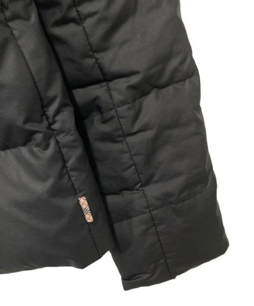BURBERRY LONDON（バーバリーロンドン）BURBERRY LONDON (バーバリーロンドン) 裏ノバチェック ダウンジャケット ブラック サイズ:40の古着・服飾アイテム