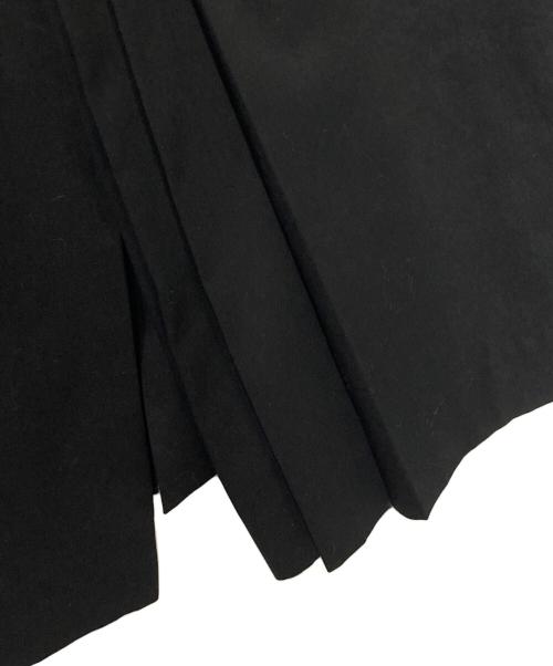 yohji yamamoto+noir（ヨウジヤマモトプリュスノアール）yohji yamamoto+noir (ヨウジヤマモトプリュスノアール) コットンデザインコート ブラック サイズ:2の古着・服飾アイテム