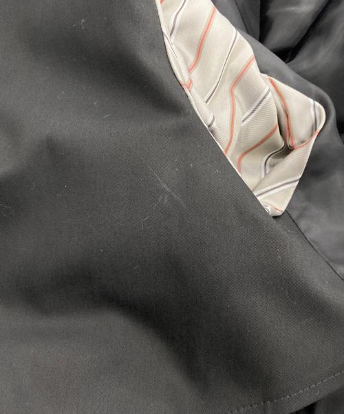 yohji yamamoto+noir（ヨウジヤマモトプリュスノアール）yohji yamamoto+noir (ヨウジヤマモトプリュスノアール) コットンデザインコート ブラック サイズ:2の古着・服飾アイテム