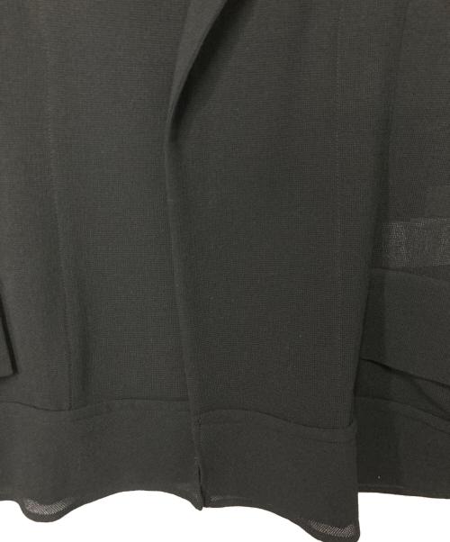 YOHJI YAMAMOTO（ヨウジヤマモト）YOHJI YAMAMOTO (ヨウジヤマモト) メッシュウールジャケット ブラック サイズ:2の古着・服飾アイテム