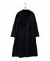yohji yamamoto+noir（ヨウジヤマモトプリュスノアール）の古着「ウールデザインコート」｜ブラック