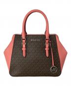 MICHAEL KORSマイケル・コース）の古着「2WAYバッグ」｜ブラウン×ピンク